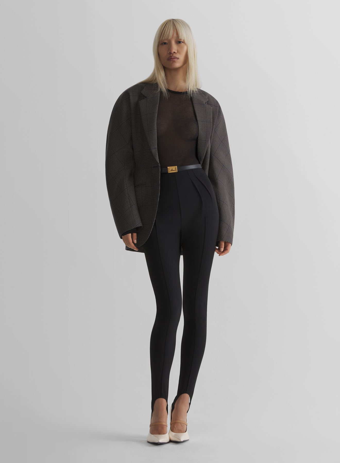 black tuxedo bodysuit