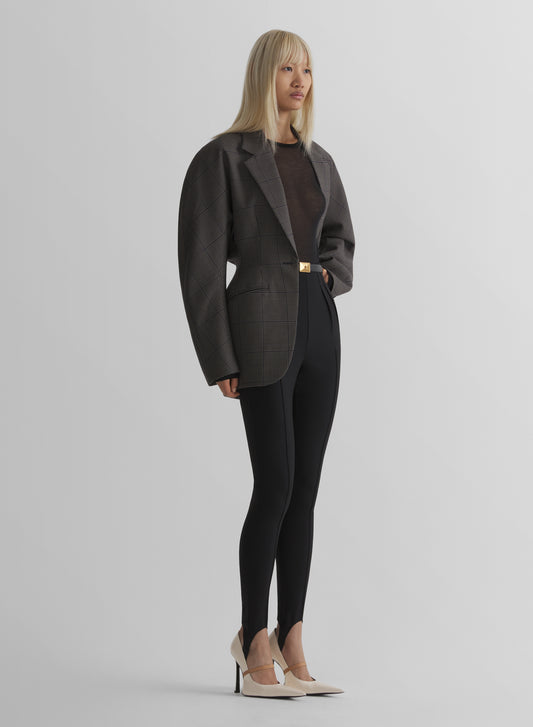 black tuxedo bodysuit