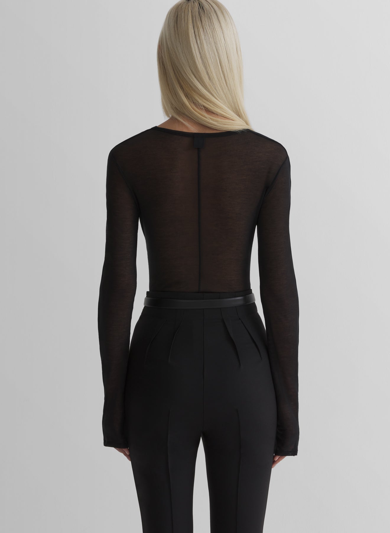 black tuxedo bodysuit