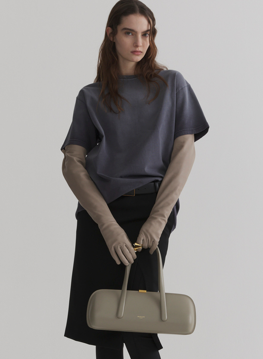 taupe aurora bag