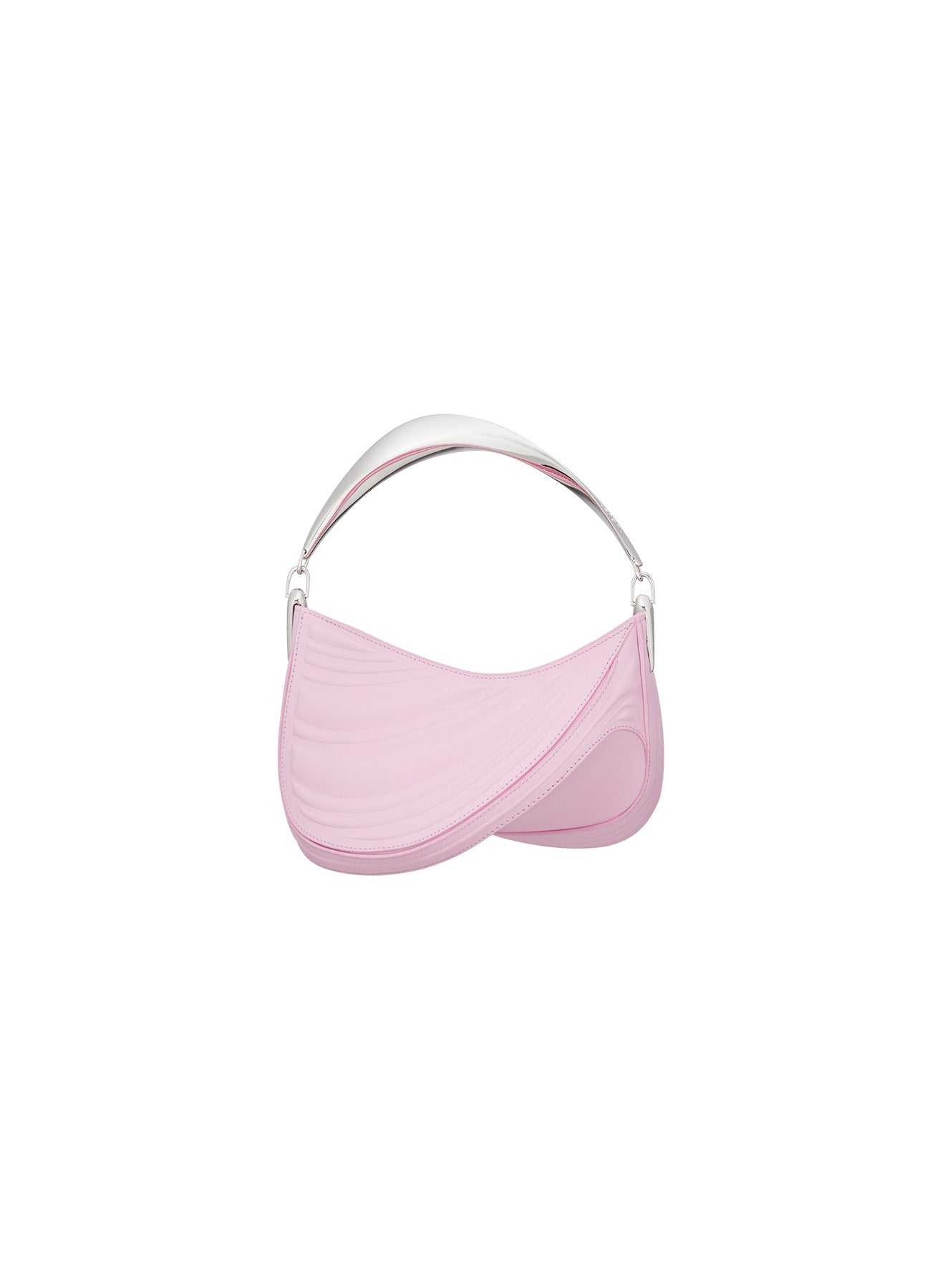 Handle pink Curve 01 bag - Mugler fashion official