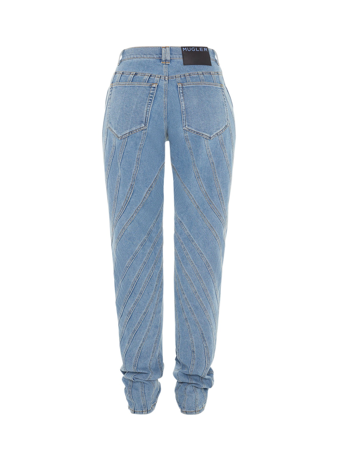 Spiral baggy Jeans medium blue