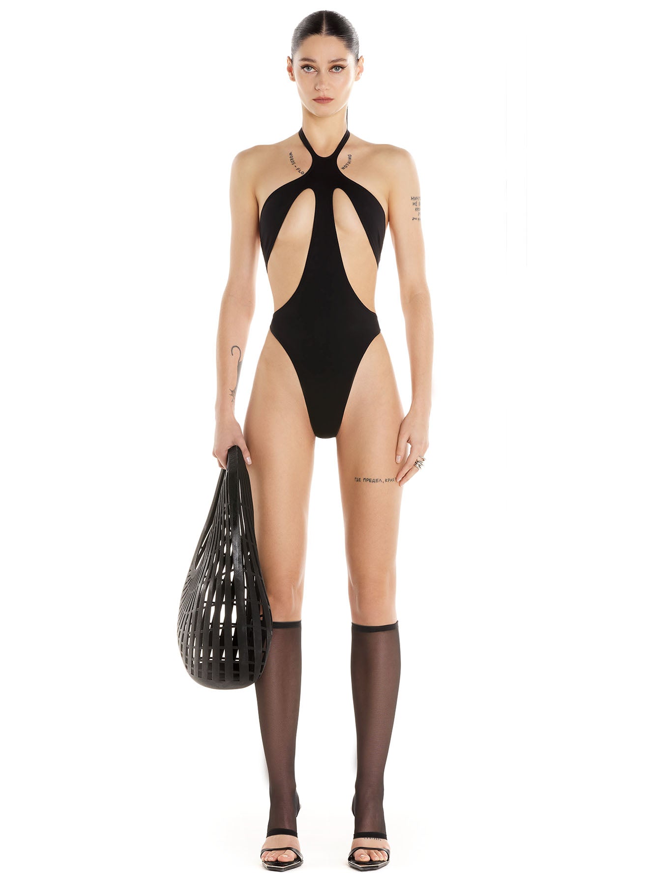Cut-out one-piece